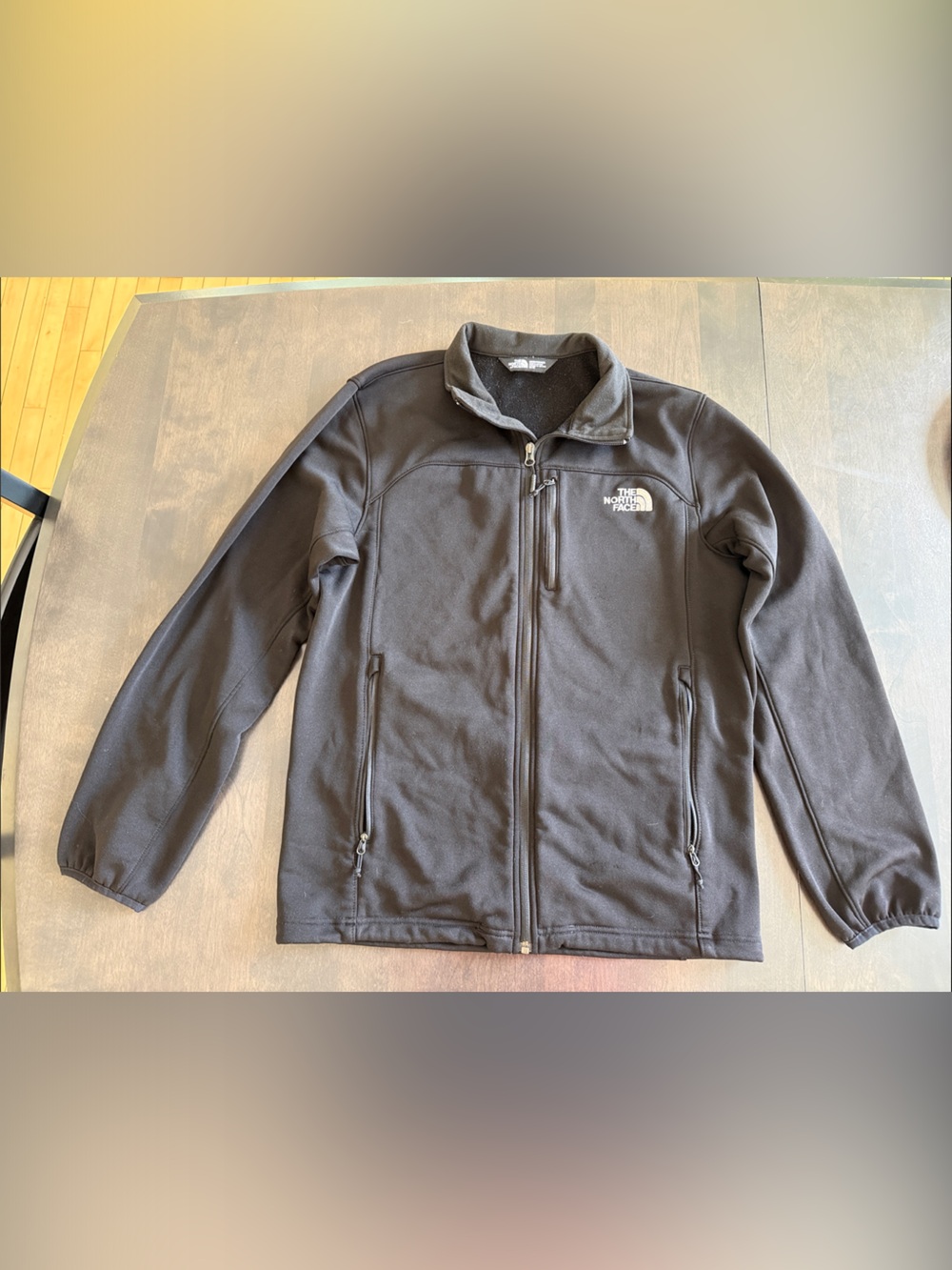 The North Face Black Full-Zip Fleece Jacket